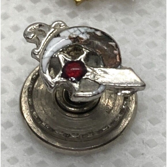 Vintage Lot of 6 Service Organization Pin Lapel Pin Freemasons Rotary Optimist - Picture 7 of 9